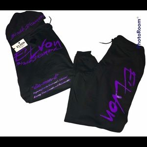 E’lvon sweatsuits .. clothing brand
